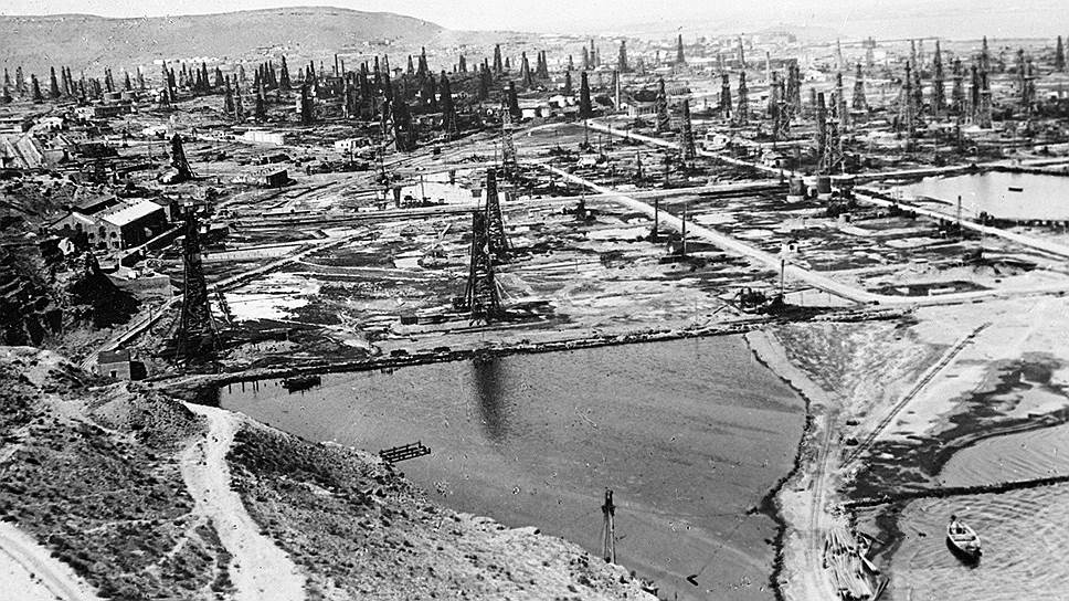 Советской власти удалось вернуть добычу нефти в Азербайджане к уровню 1905 года только перед началом Второй мировой войны