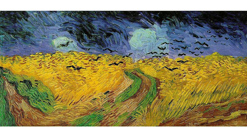 "Пшеничное поле с воронами" Винсента Ван Гога: последняя картина художника, написанная за неделю до самоубийства 
